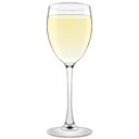 白ワインのアイコン素材128×128